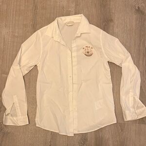 Gucci Ivory Embroidered Shirt